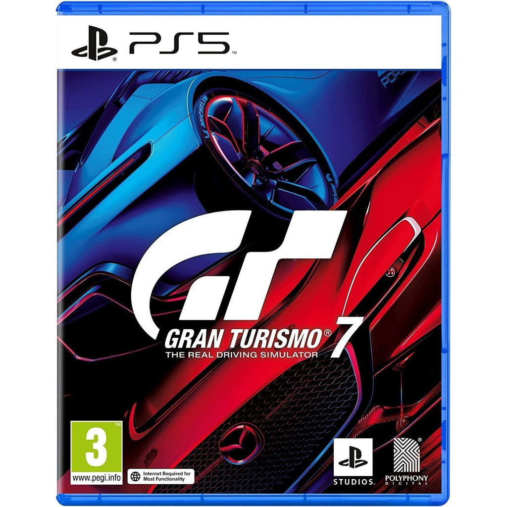 PlayStation 5 Console Disc Edition + Gran Turismo 7 for PS5 game (Bundle)