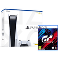 PlayStation 5 Console Disc Edition + Gran Turismo 7 for PS5 game (Bundle)